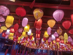天津泰达航母主题公园节日灯光工程
